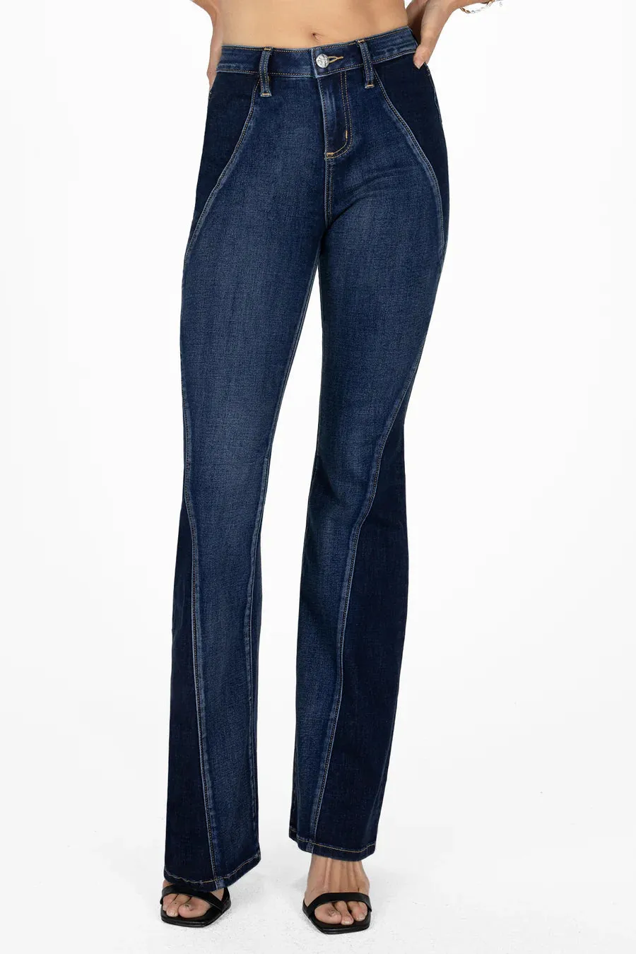 Women's Miss Me High Rise Slim Flare Jean